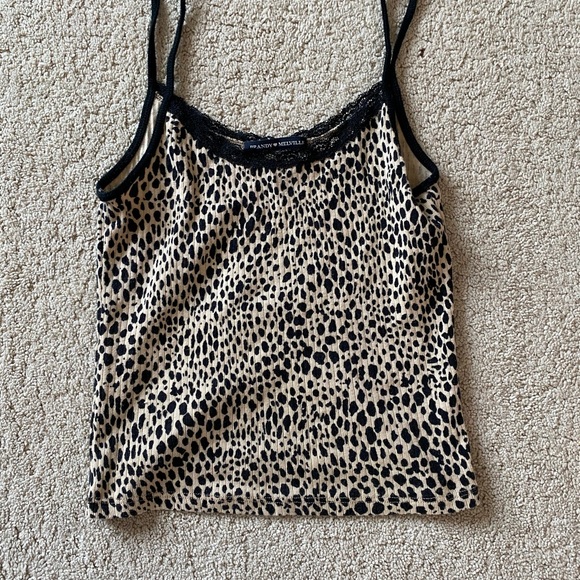 Brandy Melville cheetah print tank - Picture 3 of 3